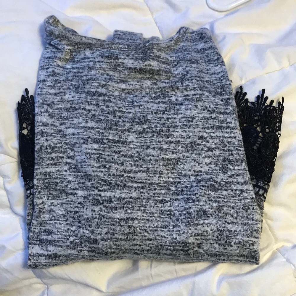 Sweater crop top